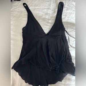 Free people black tank
